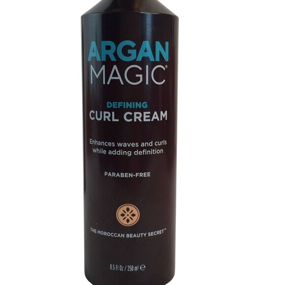 Argan Magic Defining Curl Cream 8.5 oz Lot of 2 Moroccan Beauty Secret - Picture 2 of 3